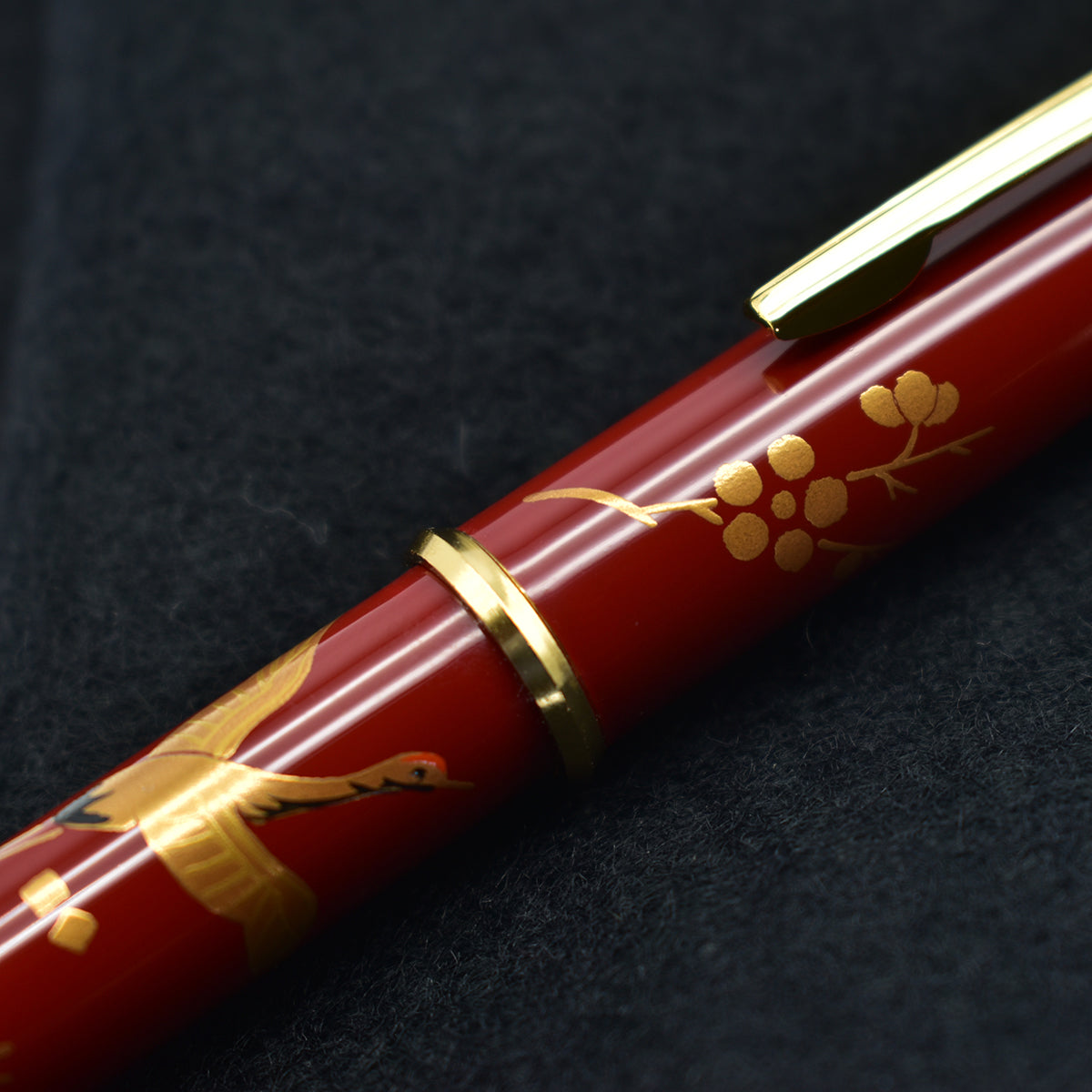 Japanese Urushi Makie Pen HOURAI