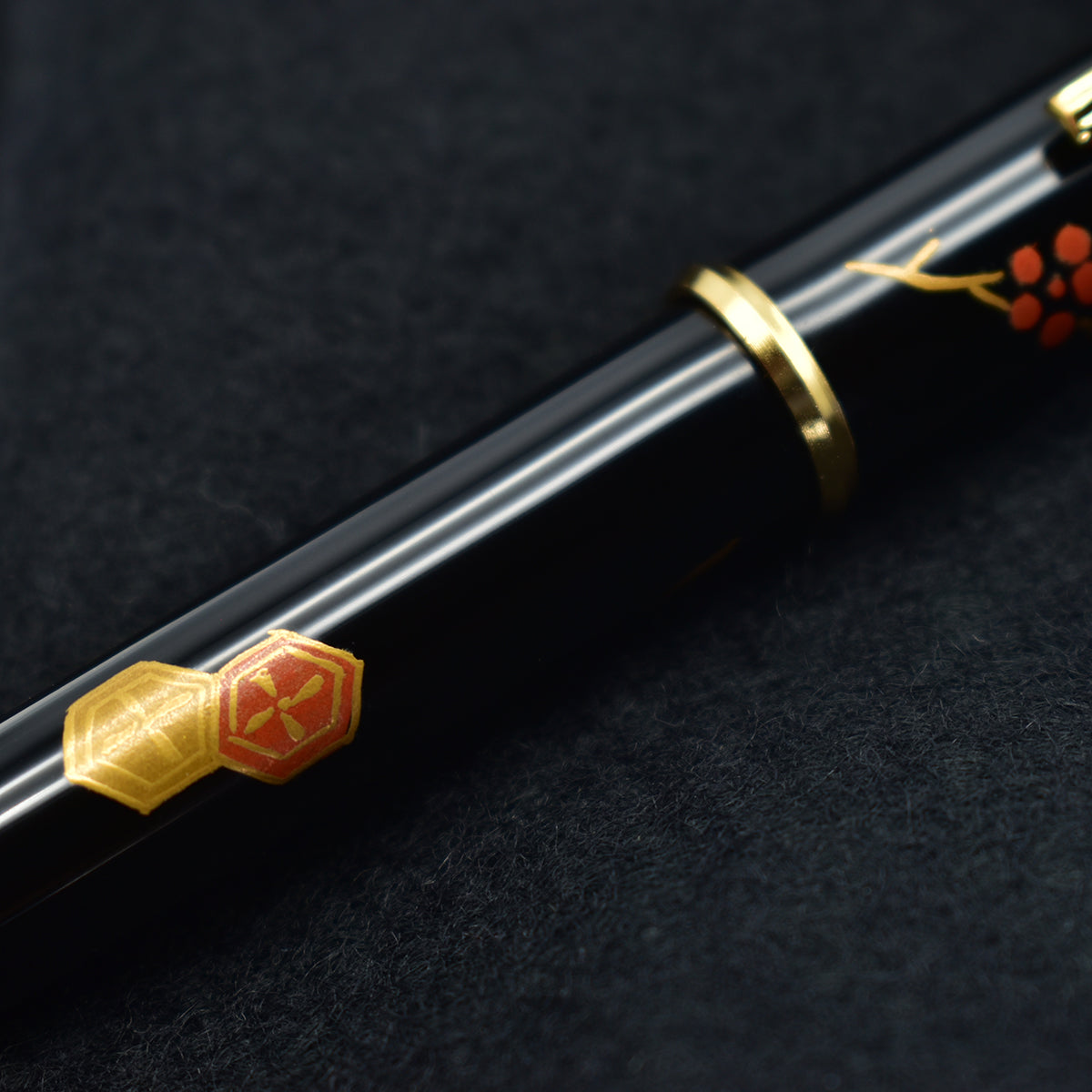 Japanese Urushi Makie Pen HOURAI